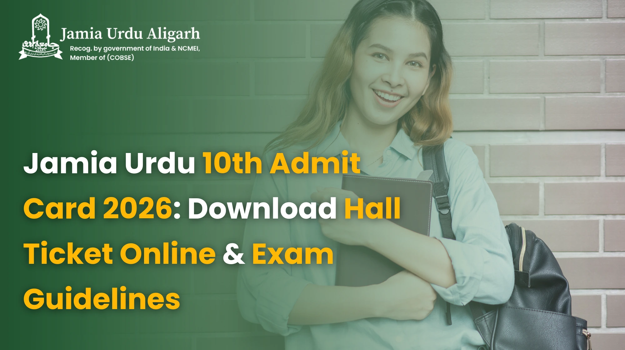 Jamia Urdu 10th Admit Card 2026: Download Hall Ticket Online & Exam Guidelines